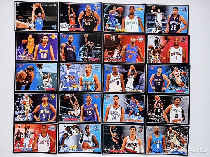 Наклейки panini нба 2009-2010