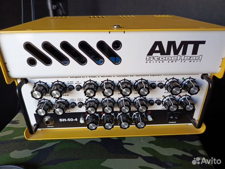 Гитарный усилитель голова Вoss Katana Head и AMT