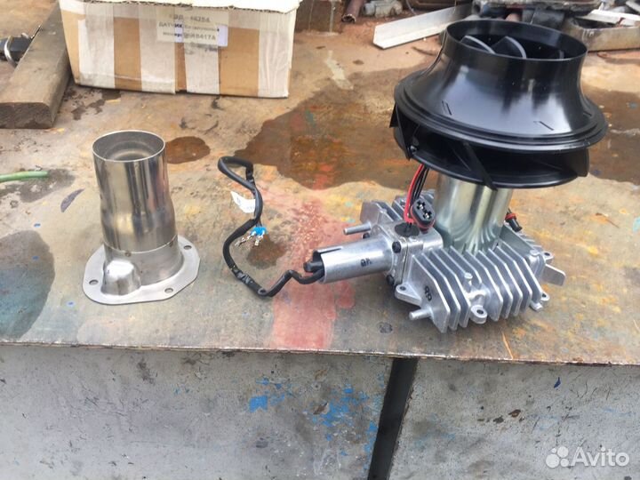 Воздуха нагнетатель для вебасто (фен ) + горелка