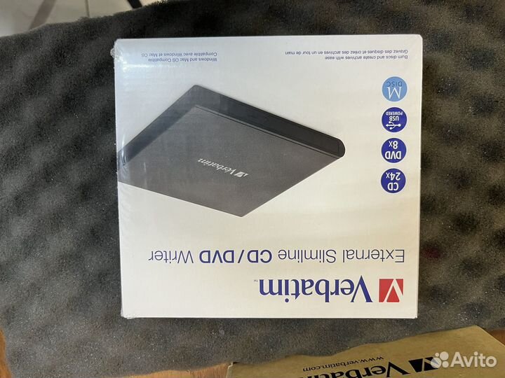 Внешний dvd привод usb verbatim