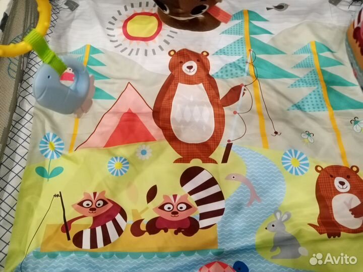 Развивающий коврик с манежем