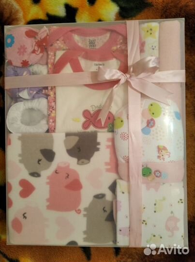 Набор для новорожденных новый (для девочки)