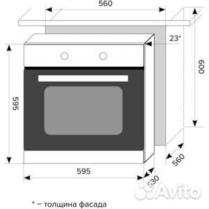 Электрический духовой шкаф