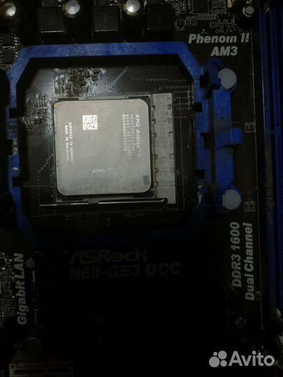 Материнская платаASRock N68-GE с корпусом