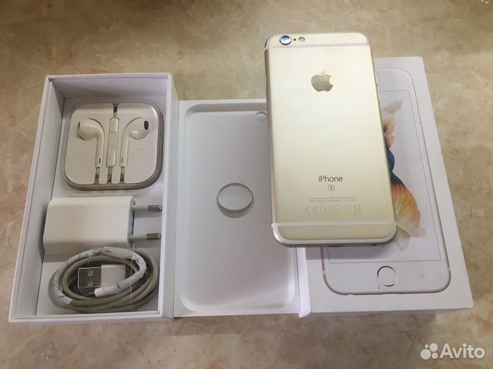 iPhone 6s Gold 32gb (ростест)