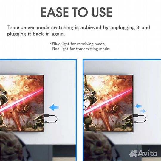 Bluetooth 5,0 - AUX аудио приемник / передатчик