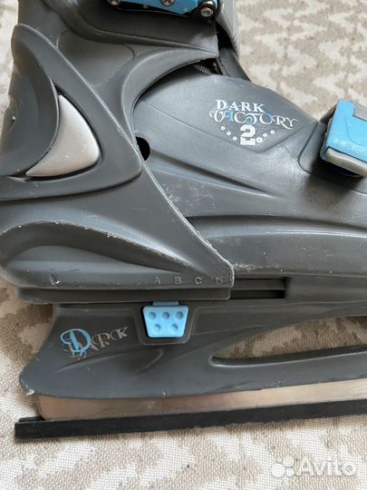 Коньки детские раздвижные 33-36