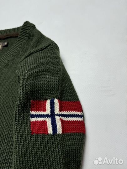 Джемпер Napapijri Heavy Knit Flag Logo Jumper (M)