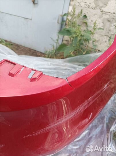 Задний бампер на mazda 6 gj