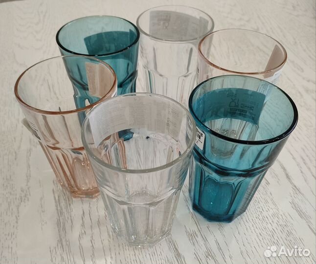 Стакан икеа покал, 350 мл в ассортименте