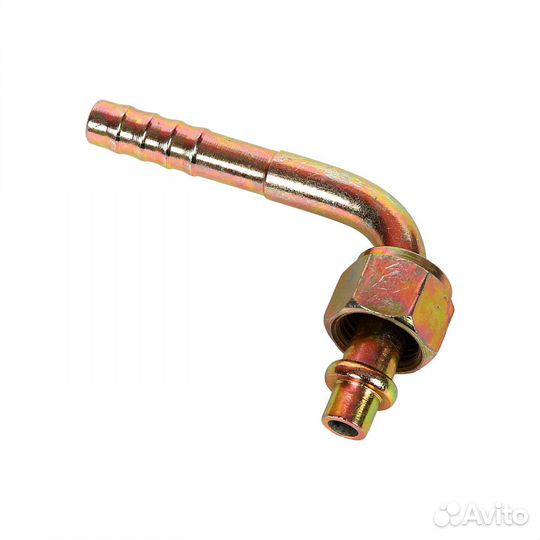 Фитинг стальной 8мм 3/8” №6х90 O-ring 5/8”-18UNF