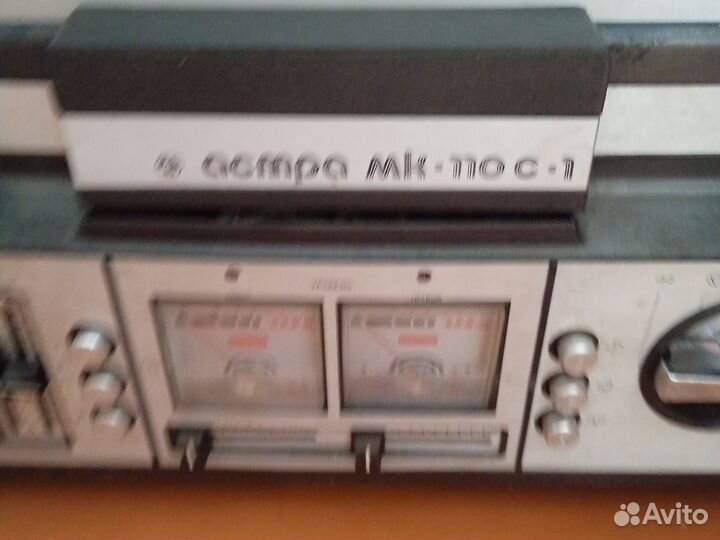 Катушечный магнитофон астра 110