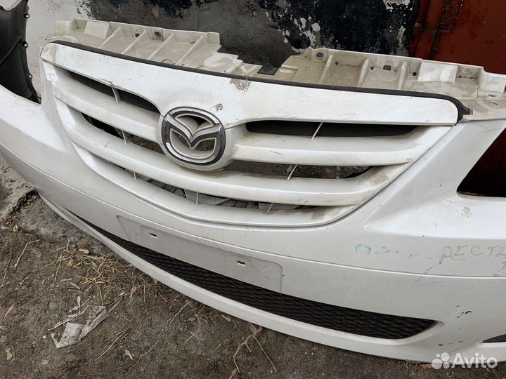 Бампер mazda mpv передний (рестайлинг)