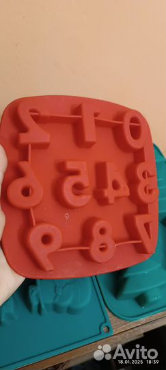 Силиконовые формы гипс, смола, мыло