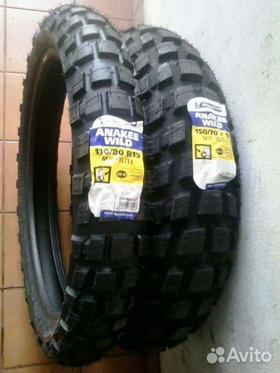 Мотошина 110 80 19 + 150 70 17 Anakee Wild
