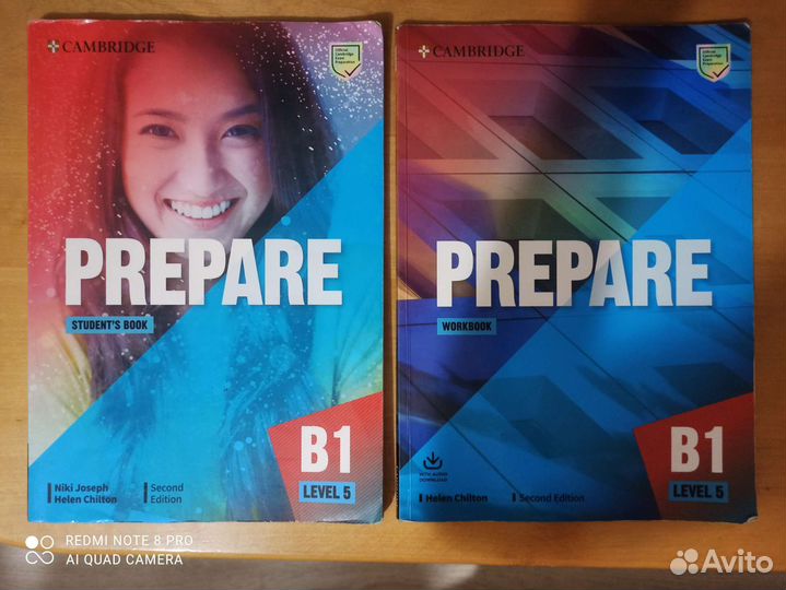 Учебник и тетрадь Prepare B2 Level6