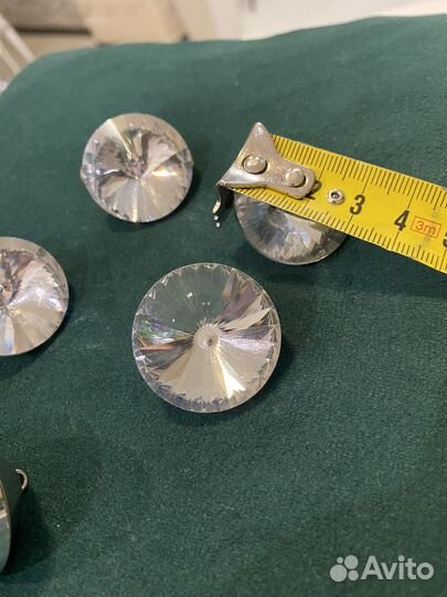 Пуговицы декоративные- стразы 5 шт