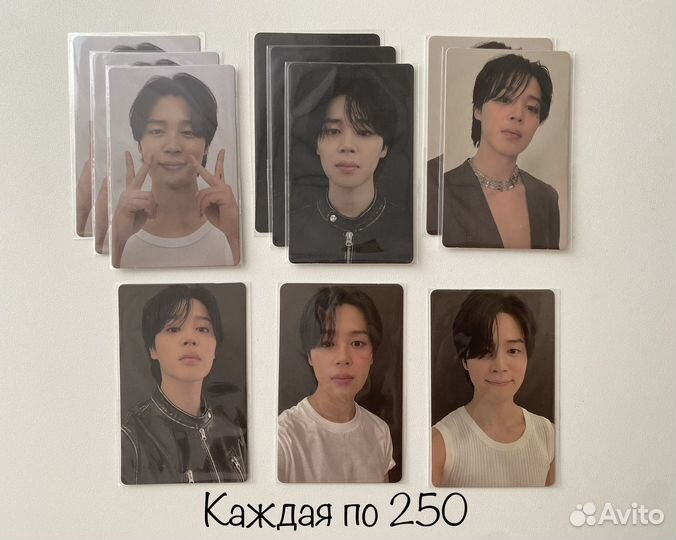 Карта Чимин Jimin Face BTS