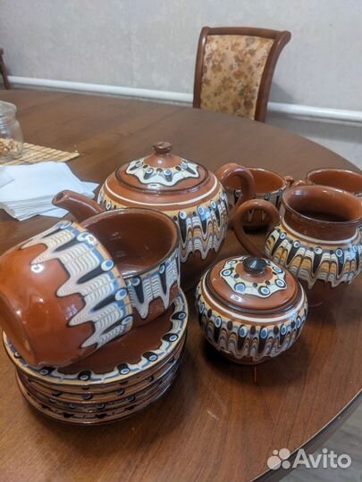 Керамический сервиз Болгария СССР