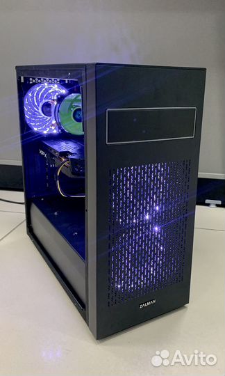 Игровой пк Intel Xeon 2640v3 + RX 590 GME Гарантия