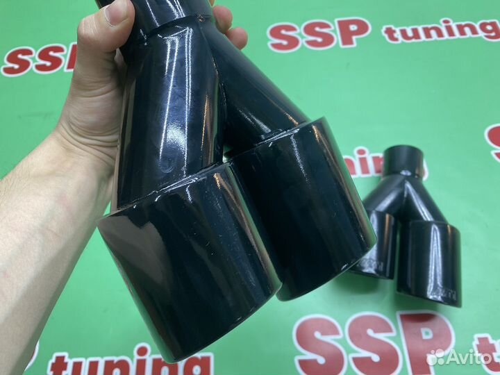 Насадки на глушитель для BMW G30 G20 F10