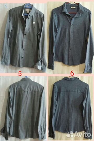Рубашки б/у р.140-170 Дл.и кор.рукав от70р