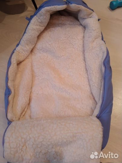 Зимний конверт в коляску