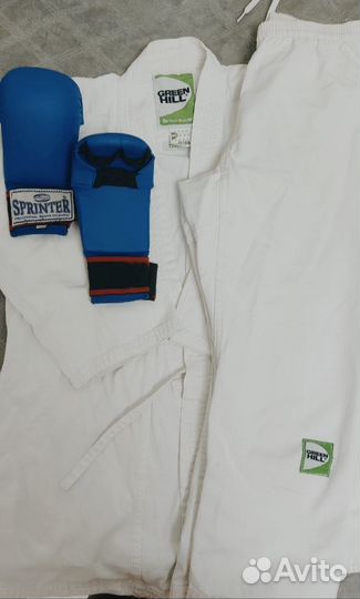 Кимоно (рост 150) + накладки