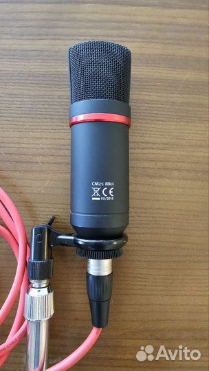 Микрофон Focosrite Scarlett studio mk2 cm 25