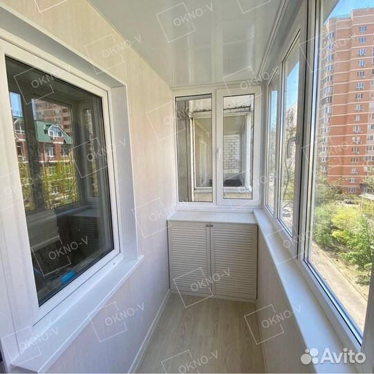 Окна лоджия отделка