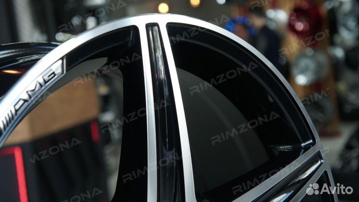 Литые диски AMG R18 на Mercedes. Арт1959