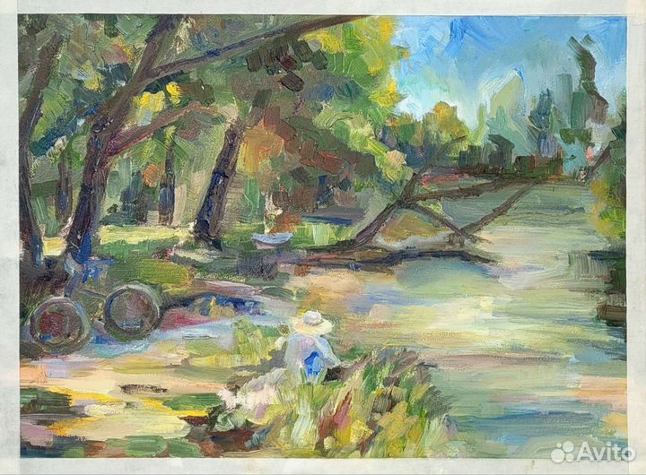 Картина маслом пейзаж