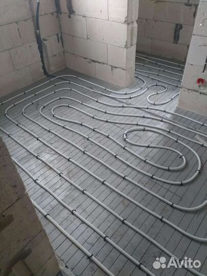 Отопление и водоснабжение, теплый пол