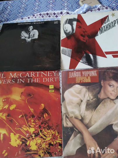 Пластинки.Пол Макартни.Джулиан Леннон Идеальные