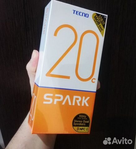 TECNO Spark 20с, 8/128 ГБ объявление продам