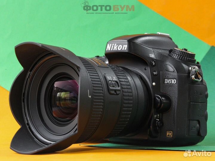 Nikon D610 body + Nikon AF-S 18-35mm f3.5-4.5G ED