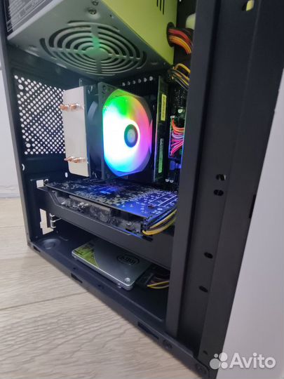 Игровой пк 12/24 rx 580-8gb