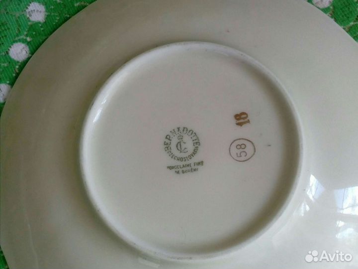 Чайные пары,фарфор