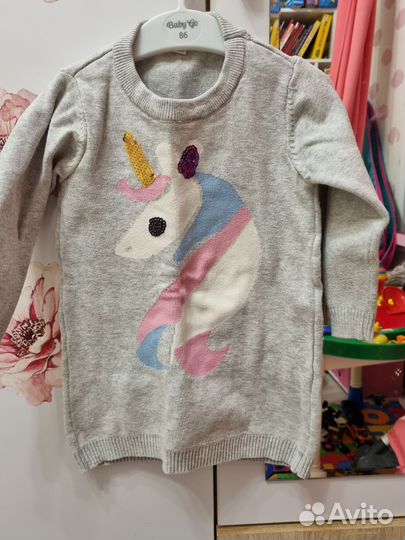 Платье для девочки next 86