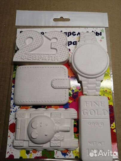 Гипсовые барельефы для раскрашивания