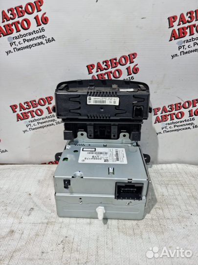 Штатная аудиосистема Chevrolet Cruze