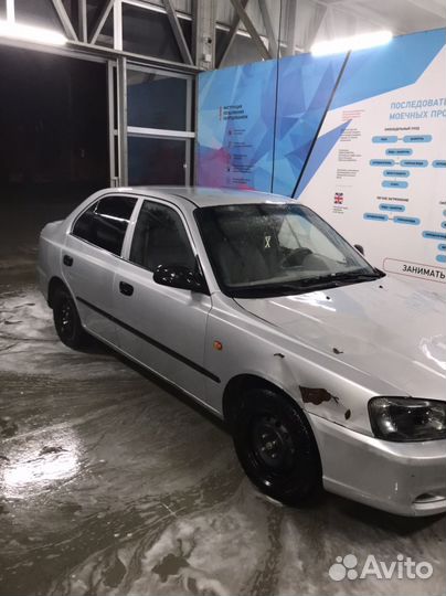 Hyundai Accent 1.5 AT, 2003, 291 940 км