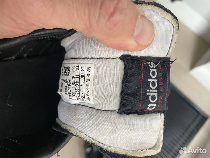 Кожаные бутсы Adidas. Оригинал