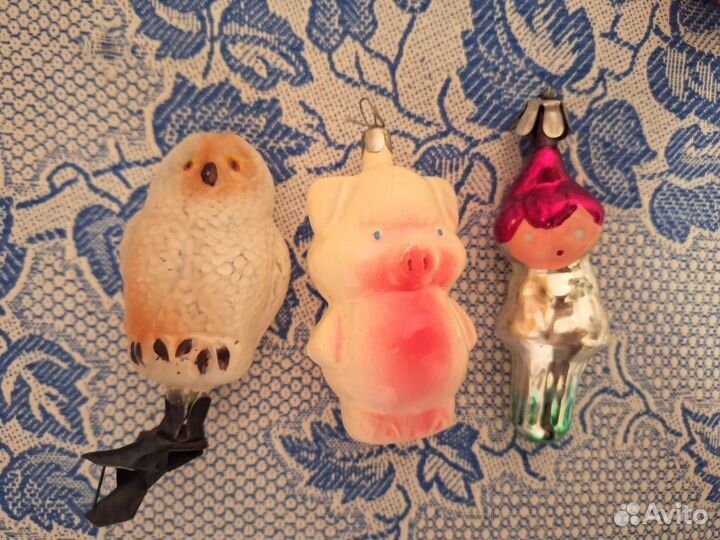 Елочные игрушки СССР