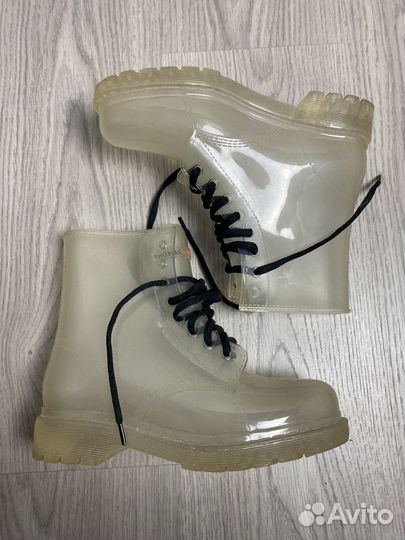 Резиновые сапоги ботинки Tomas Munz 37 прозрачные