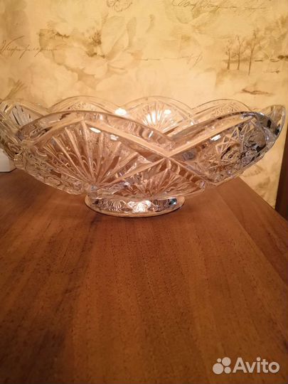 Ваза хрустальная СССР