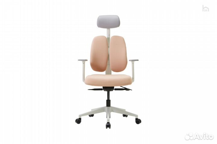 Кресло компьютерное ортопедическое D2500G-dasw Bei