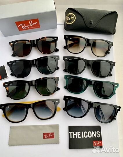 Очки ray ban wayfarer 54 градиент