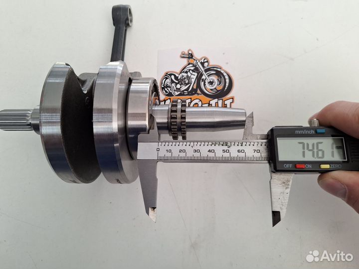 Коленвал 172FMM-5 с балансирным валом