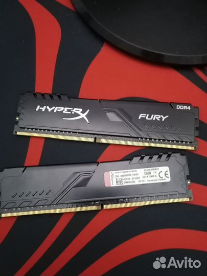 Оперативная память hyperx 2666 мгц ddr4 8gb